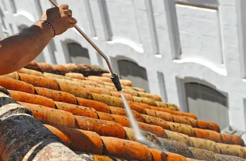 Nettoyage de toitures - Marais-Vernier